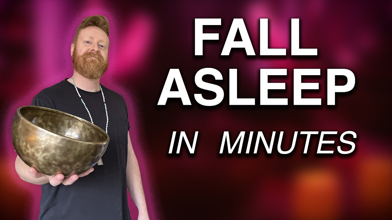 Sleep Better with Tibetan Bowl Sounds for Insomnia | Frequencies for Deep Restful Sleep