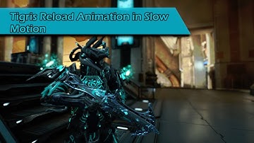 Warframe | Tigris Prime Reload Animation in Slow Motion
