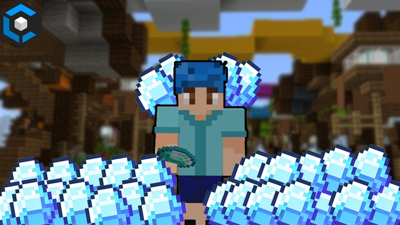 I Crafted ENCHANTED DIAMONDS On Hypixel Skyblock Bedrock Edition ?! - (Episode #02)