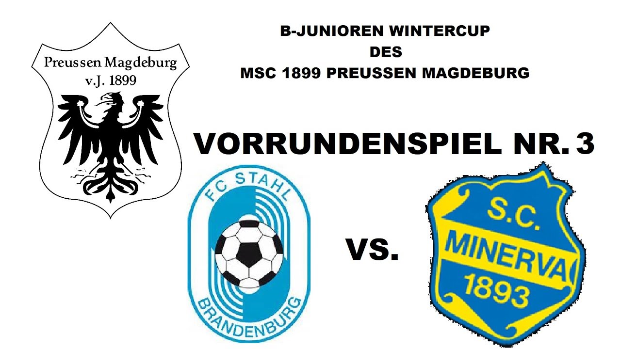 Wintercup Preussen Magdeburg Vorrundenspiel Nr.3/FC Stahl Brandenburg vs. SC Minerva 1893 (9.2.2019)