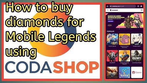How to buy/recharge diamonds via prepaid load in CODASHOP | Mobile Legends | Top up tutorial
