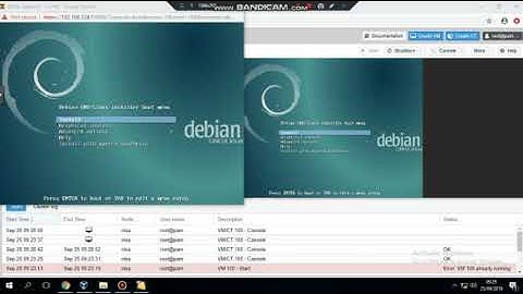 Install VM Debian 8 dan Install Apache (Proxmox VE)