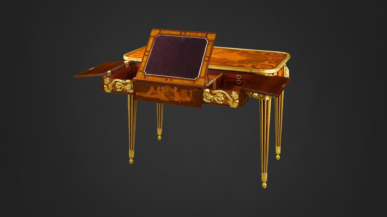 Alfred Emmanuel Louis Beurdeley's Mechanical Desk | M.S. Rau