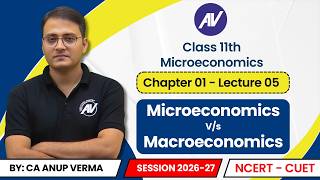 Difference Between Microeconomics and Macroeconomics | CBSE Class 11 Economics Chapter 1