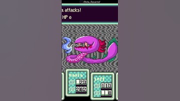 Getting the 1/128 Gutsy Bat from the first Bionic Kraken #EarthBound #Mother2