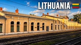 What You See From a Train in Lithuania 🇱🇹 | Relaxing Passenger POV