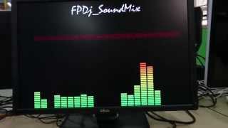 FPDJ SoundMix equalizer and scope