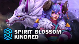 Spirit Blossom Kindred Wild Rift Skin Spotlight