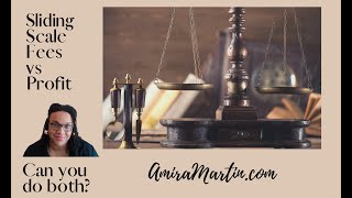 How can a therapist use a sliding scale?