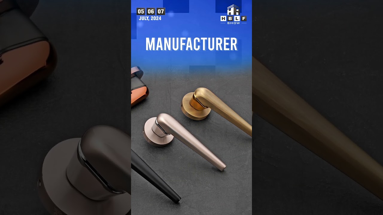 OZEL Architectural Hardware @HBLF Show Jaipur.📅 05-07 July 2024 📍 JECC, Sitapura 