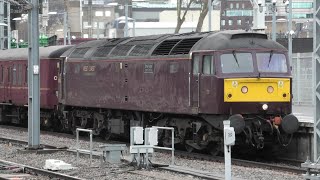 44871 and 47746 run the London Polar Express Train rides out of Euston - 14th December 2024
