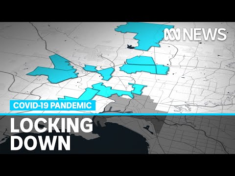 Thousands Go Into Lockdown As Victoria Sees Record Community Coronavirus Transmission Abc News Youtube
