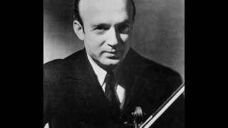 Joseph Szigeti plays Brahms Violin Sonata No.3, Op.108