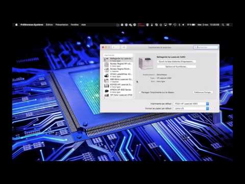 Ajouter une imprimante au Mac manuellement