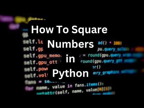 How To Square