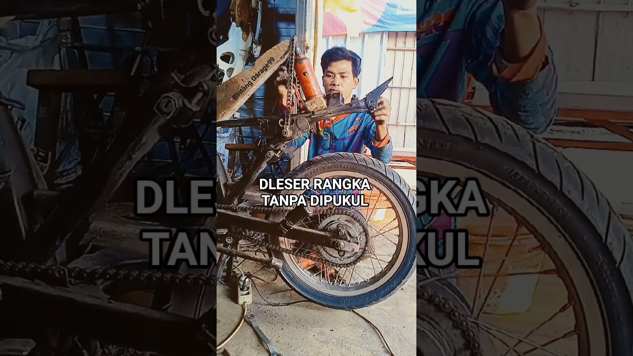 Cara Dleser rangka gl pro #glpro #glseries #glkotak #herex #icikiwir #cb100 #cb125