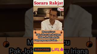 Paspampres Tak Berkutik saat Presiden Jokowi Kena Cubit Orang ini. 🤣🤣😁 #jokowi #lucu #shorts