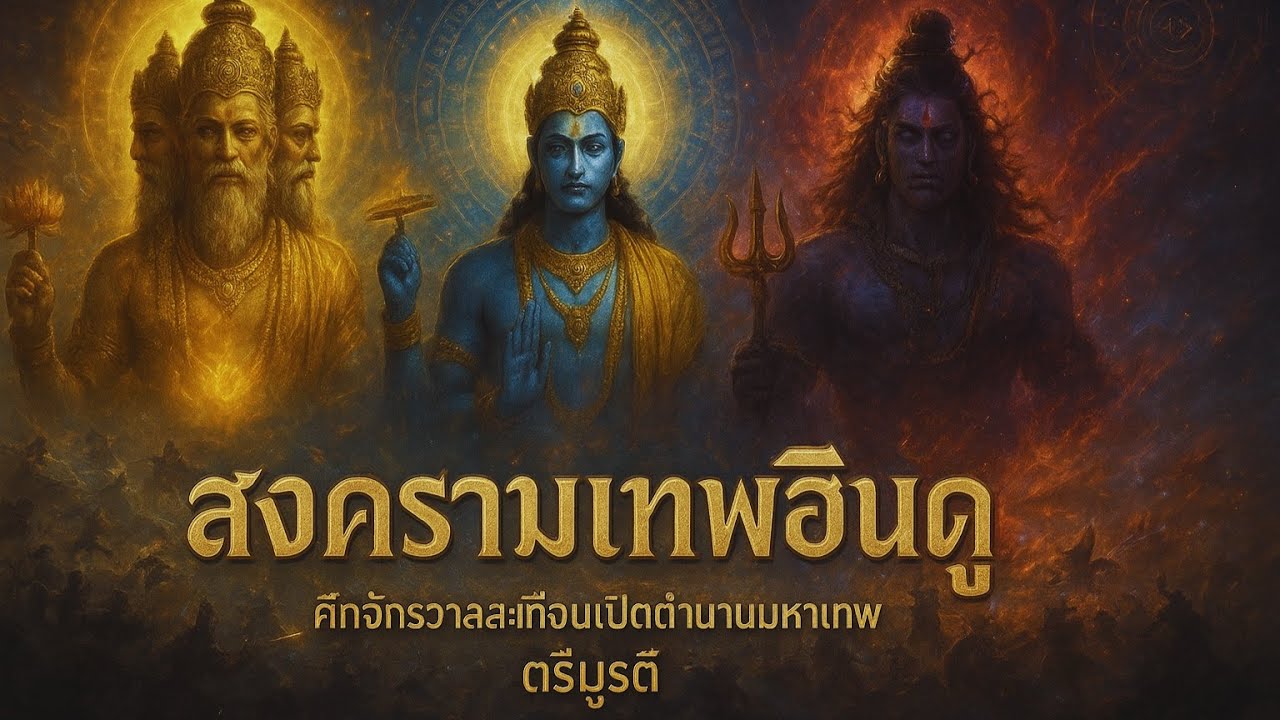 มหาศึกเทวะ สงครามเทพเจ้าสะท้านจักรวาล เปิดตำนานความยิ่งใหญ่แห่งคติฮินดู ตำนานเรื่องเล่า