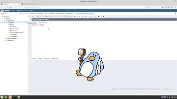 Create the first table for the Penguin online store in PostgreSQL using PgAdmin