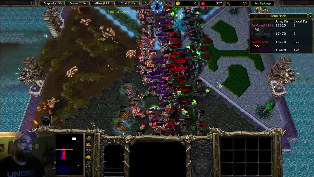 Warcraft 3 Blood Tournament's Live :D