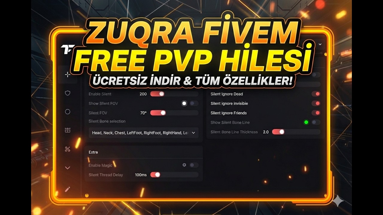 FIVEM FREE CHEAT 2026 👑 | ZUQRA PVP MENU (Silent Aim, ESP, No Recoil) | UNDETECTED