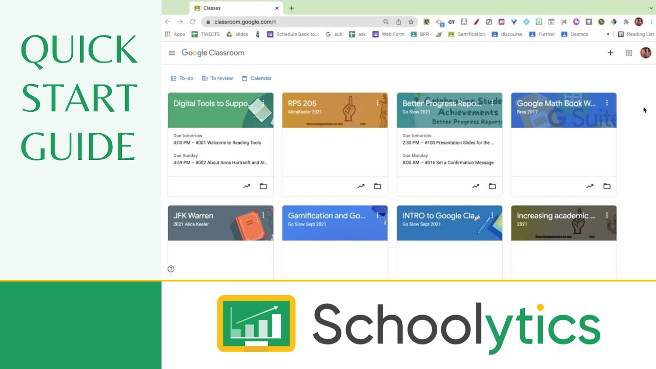 Changing Your Profile Picture In Google Classroom Youtube
