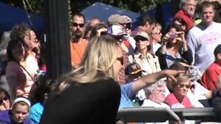 Allie LaForce in the 2012 Woollybear Festival Parade.mpg
