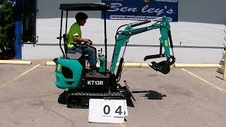 3134-NM Vehicles lot#4 2026 CFG MINI EXCAVATOR MODEL: KT13R, S/N: KT13R26A105200253, 2026