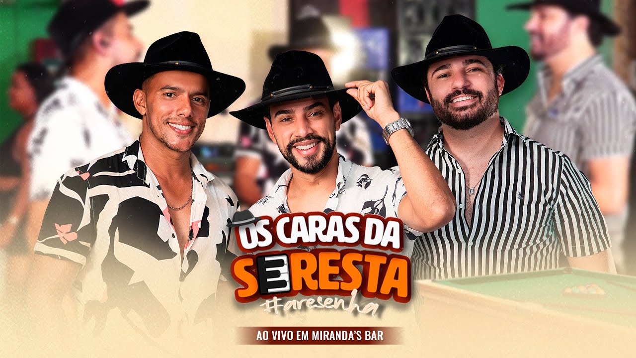 OS CARAS DA SERESTA - AO VIVO EM MIRANDA'S BAR (SHOW COMPLETO)