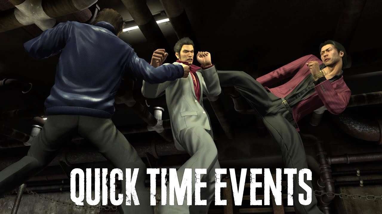 Akiyama / Saejima / Tanimura / Kiryu / Quick Time Events / Yakuza 4