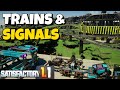 How to Use Trains &amp; Train Signals in Satisfactory | Beginner’s Guide Ep.7