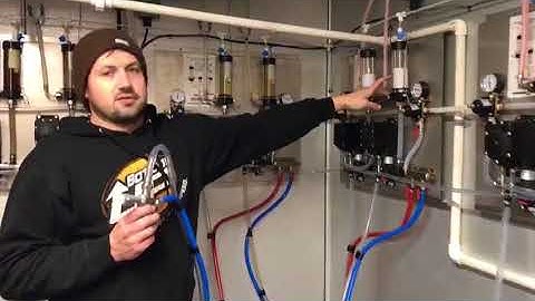 How to Check for Beer Line Leaks on a Long Draw Draft Beer System that has EKDs