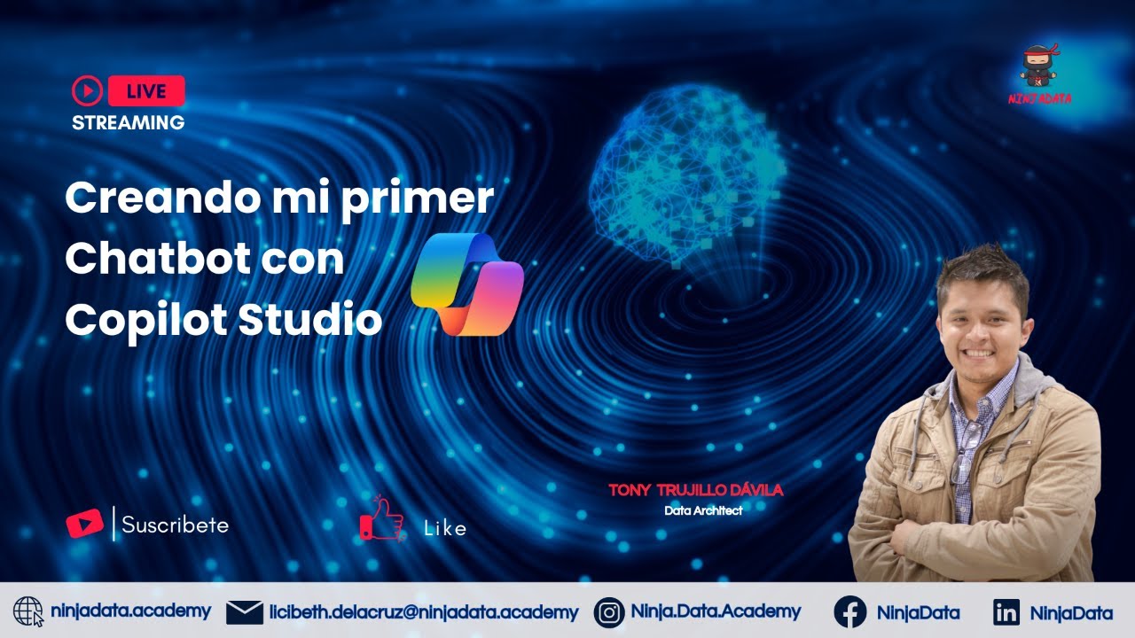 Creando mi primer Chatbot con Copilot Studi - YouTube