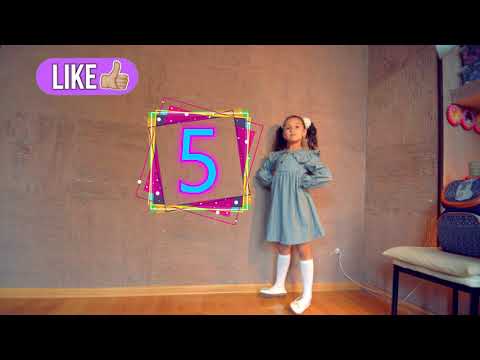Nursery rhymes Count to ten with Eva. Учимся считать до 10 на английском!  10 तक गिनती करना सीखें