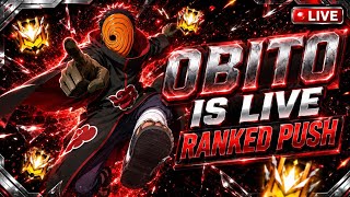 OBITO LIVE ON BR MASTER PUSHING free fire