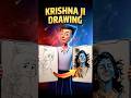 I Made 3 Drawings, But One Looks Alive 😨#krishnaart #shorts