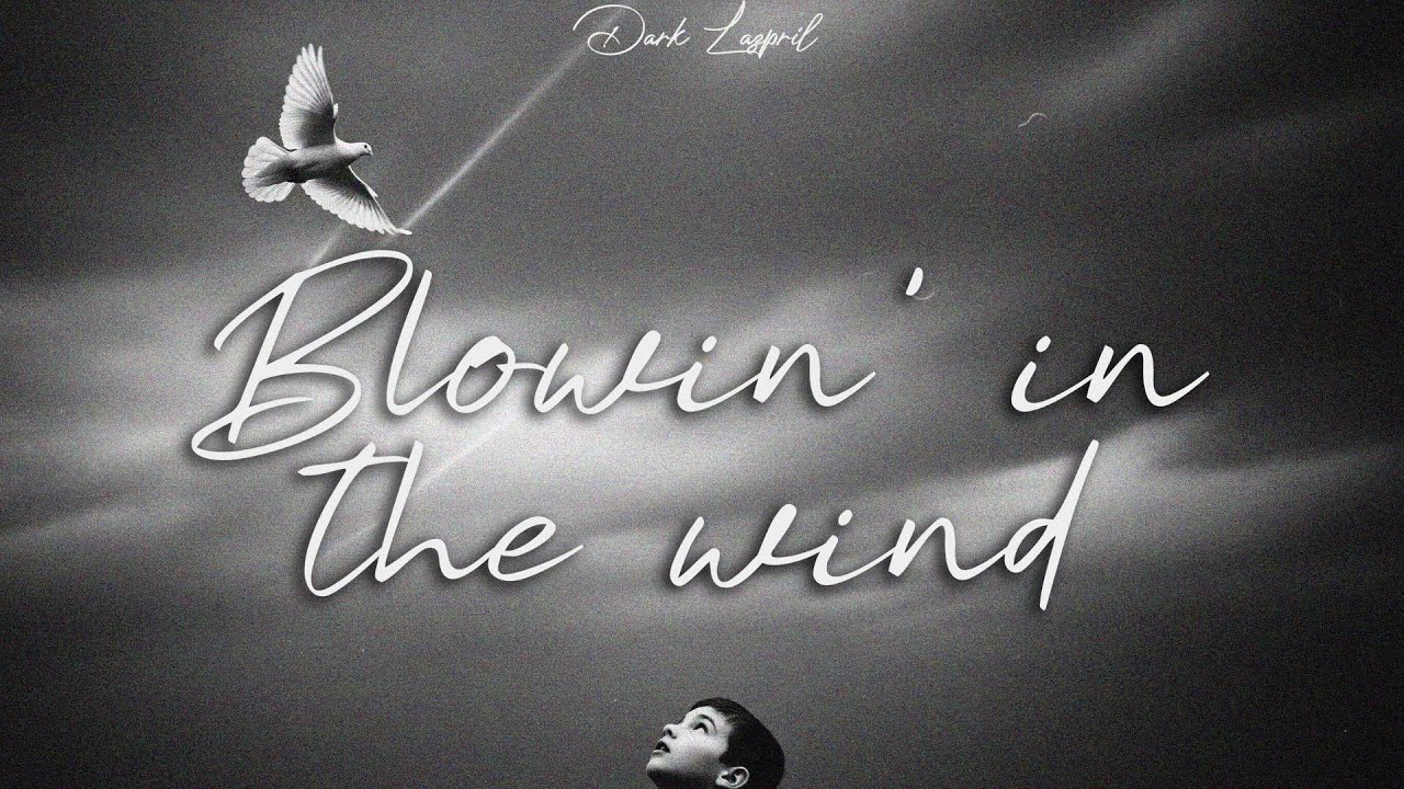 Bob Dylan - Blowin' in the wind | Black & White Cover (Lyrics Video)