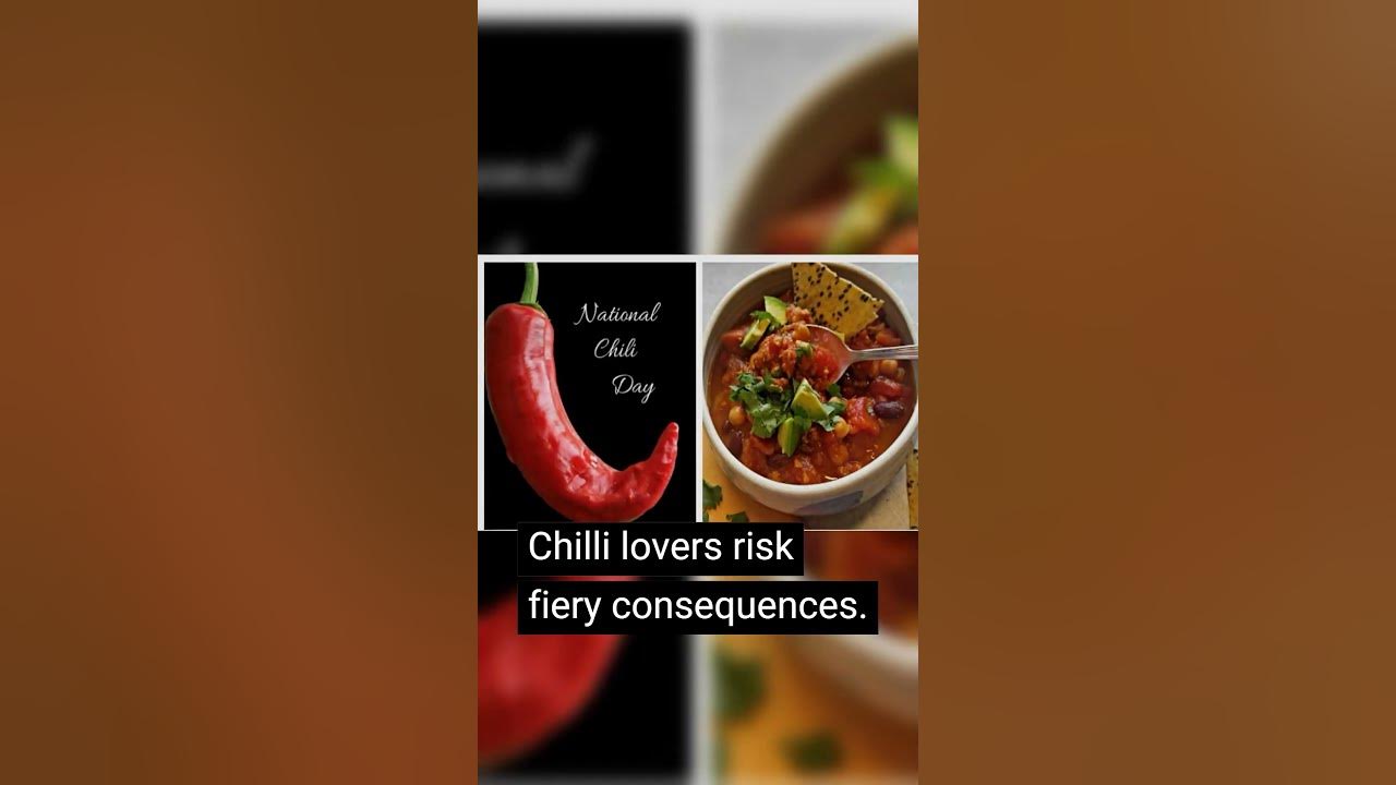 Happy National Chilli Day Indulging in Fiery Cravings! shorts YouTube