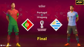 FIFA 23 | PORTUGAL vs. URUGUAY | RONALDO vs. SUAREZ | FIFA WORLD CUP FINAL | [4K]