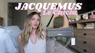 JACQUEMUS LE CIUCIU LEATHER SHOULDER BAG REVIEW + *what fits inside*