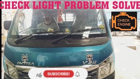Tata Intra V30 BS6 Check Light, Poor Pick UP Problem Solve (Ranjit Kumar Tech)