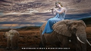 Photoshop Manipulation Tutorial | Flute Girl screenshot 2