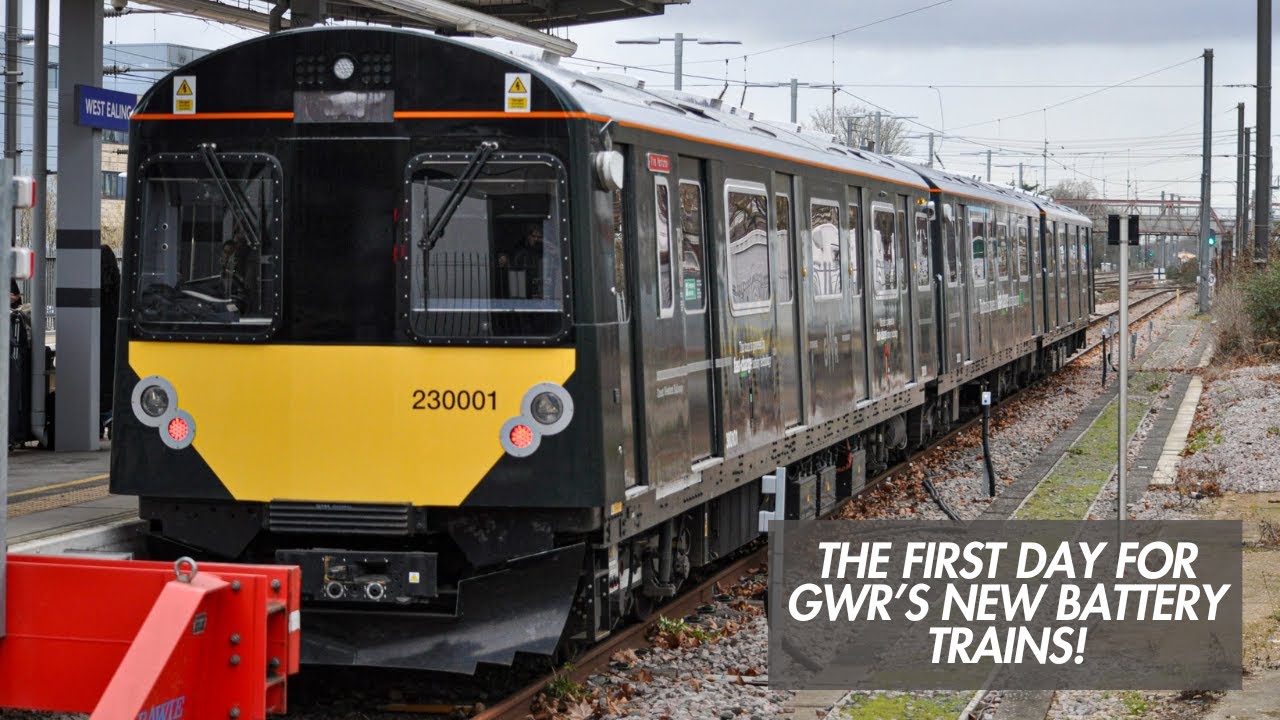 Great Western Railway's New BATTERY Trains