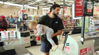 HOW TO GO GROCERY SHOPPING WITH A BABY