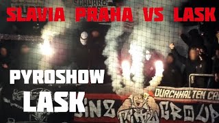 Pyroshow Lask Ultras, Slavia Praha Vs Lask Feuerwerk Lask Linz Slavia Prague Vs Lask 4-1