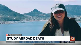 Woman dies while studying abroad