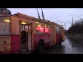 Слет штанги у троллейбуса ЗИУ 682Г г Тольятти