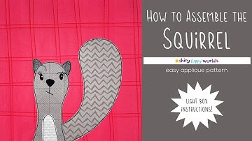 How to Assemple the Squirrel Block - with lightbox