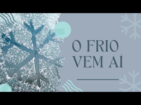 O frio vem aí com geada e tudo! Saiba quando a temperatura começa a cair