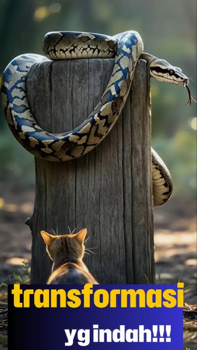 Kucing vs python AI Generate #cat #kucingjoget #catlover #meongmeong # ...